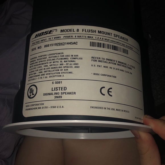 Bose flush model 8 flush mount loudspeaker - Picture 5 of 7